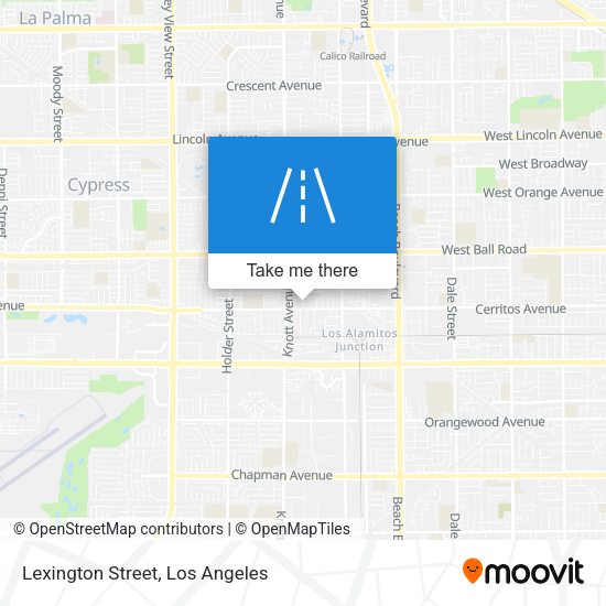 Mapa de Lexington Street
