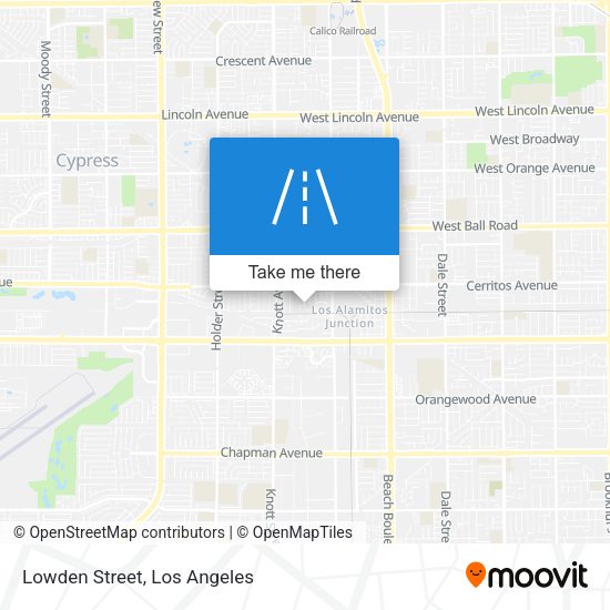 Mapa de Lowden Street