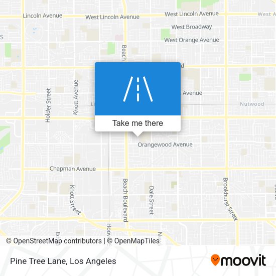Mapa de Pine Tree Lane
