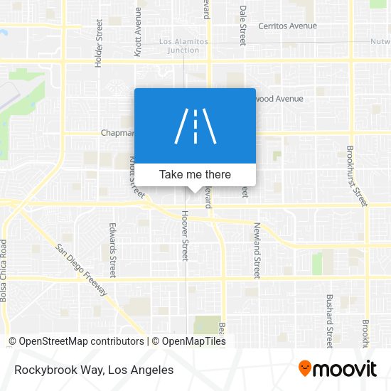 Mapa de Rockybrook Way