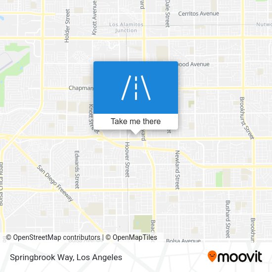Mapa de Springbrook Way