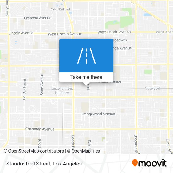 Standustrial Street map