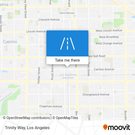 Mapa de Trinity Way
