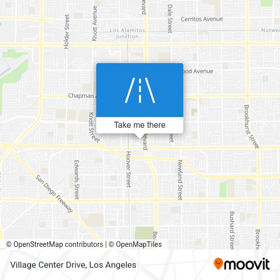 Village Center Drive map