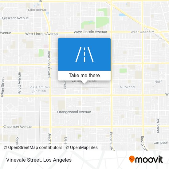 Mapa de Vinevale Street