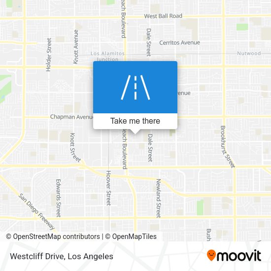 Mapa de Westcliff Drive