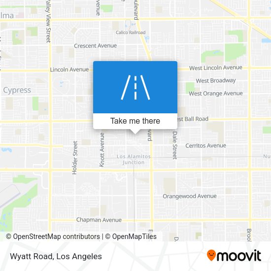 Mapa de Wyatt Road