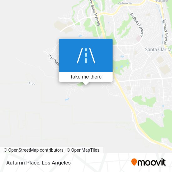 Mapa de Autumn Place