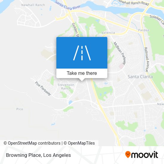 Mapa de Browning Place
