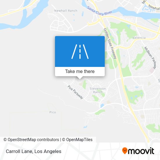 Mapa de Carroll Lane