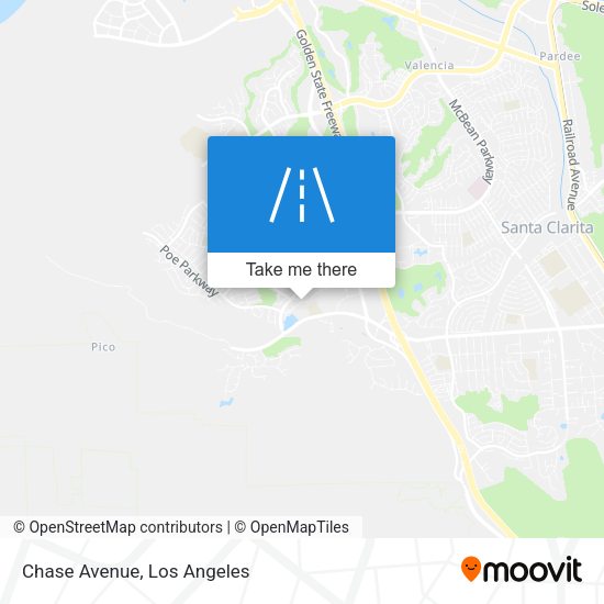 Mapa de Chase Avenue