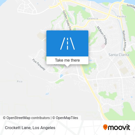 Mapa de Crockett Lane