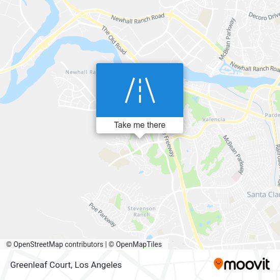 Mapa de Greenleaf Court