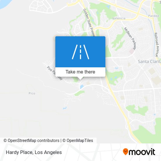 Mapa de Hardy Place