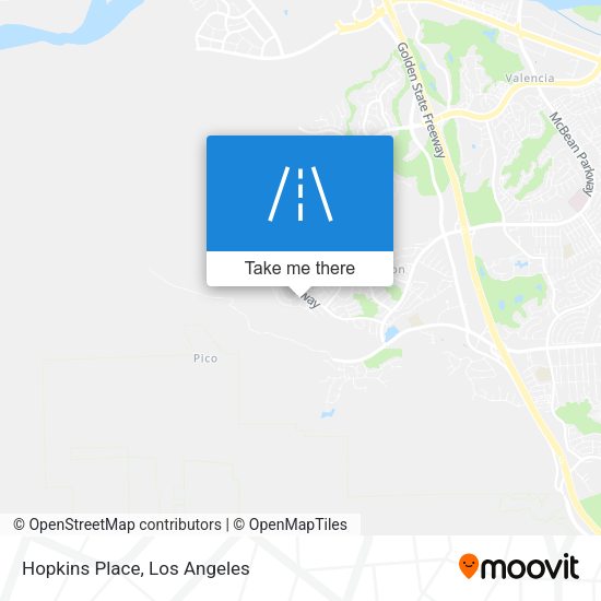 Mapa de Hopkins Place