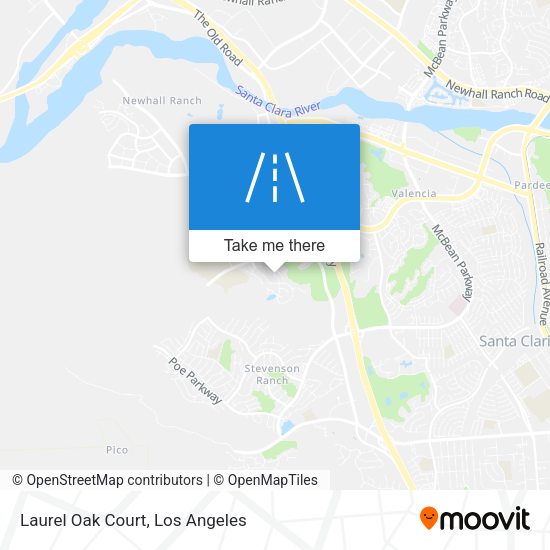 Laurel Oak Court map