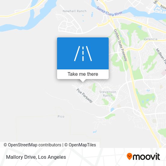 Mapa de Mallory Drive