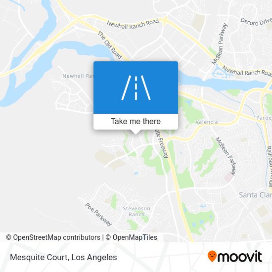 Mapa de Mesquite Court