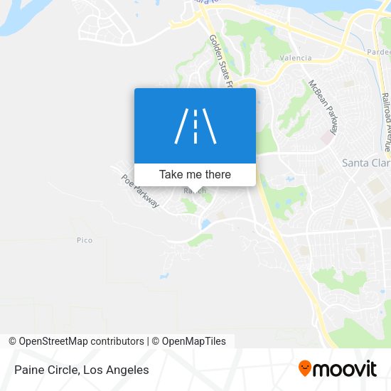 Mapa de Paine Circle