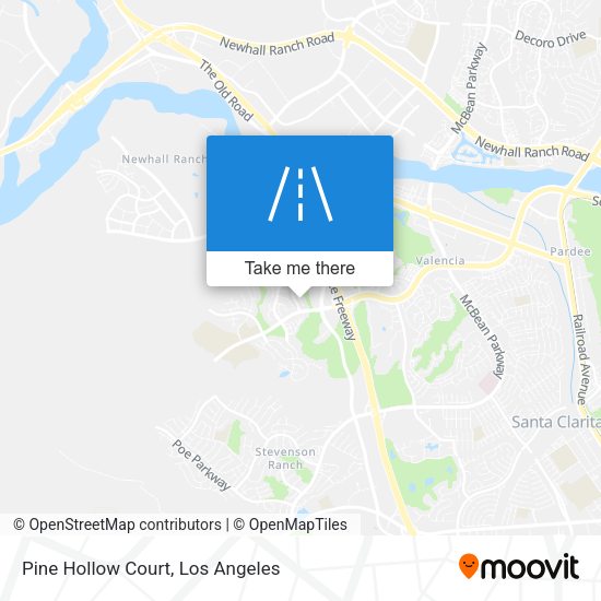 Mapa de Pine Hollow Court