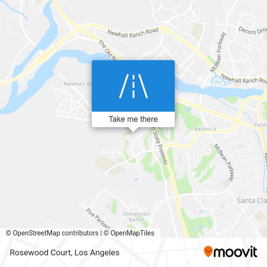 Mapa de Rosewood Court