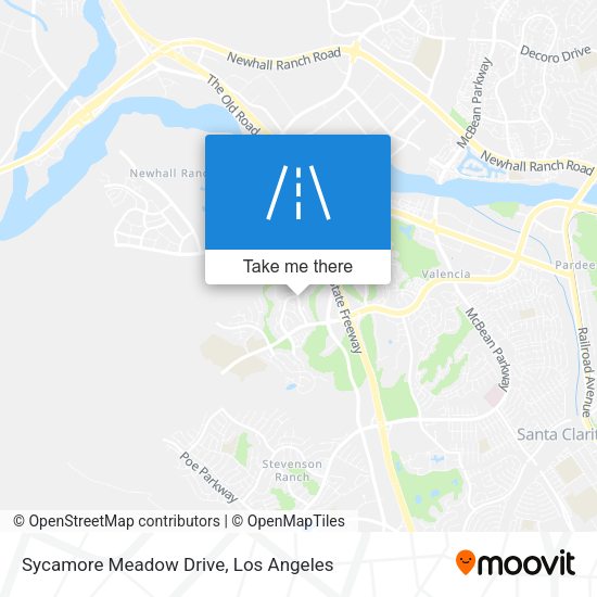 Sycamore Meadow Drive map