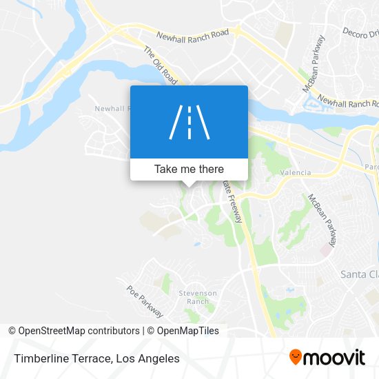 Mapa de Timberline Terrace
