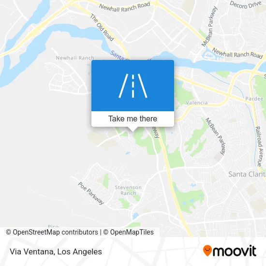 Mapa de Via Ventana