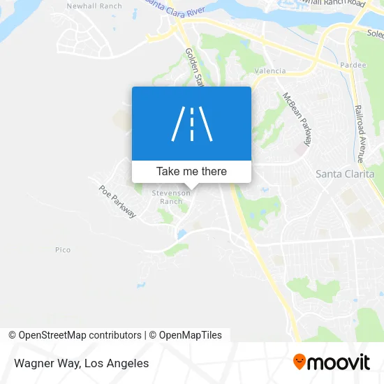 Wagner Way map