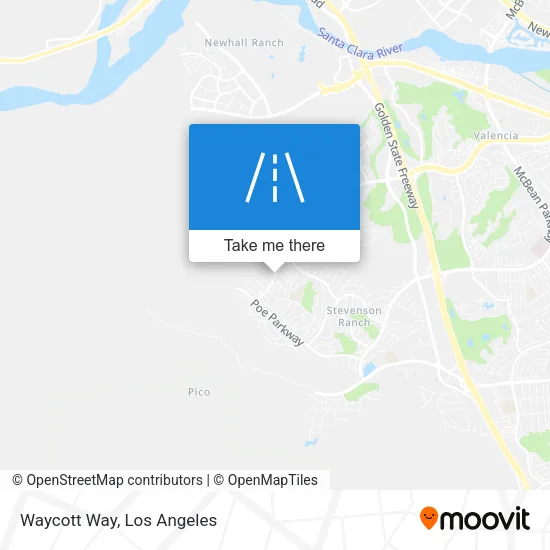 Mapa de Waycott Way