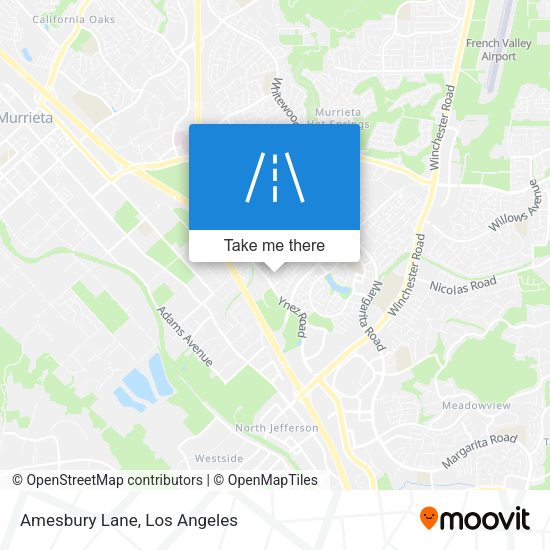 Mapa de Amesbury Lane