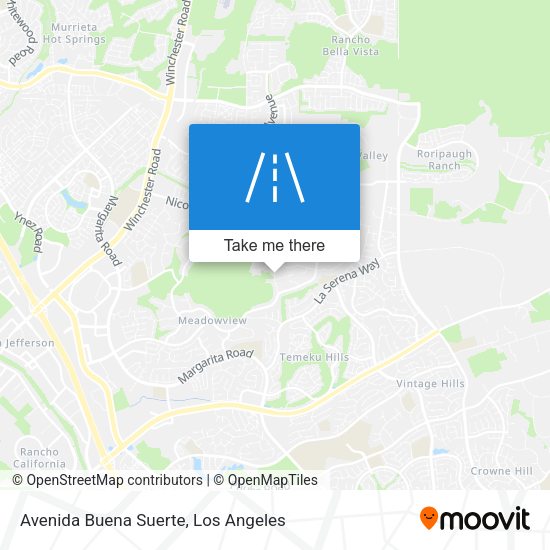 Mapa de Avenida Buena Suerte