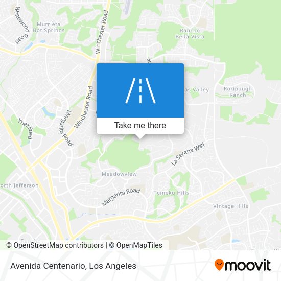 Avenida Centenario map
