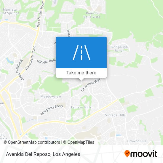 Avenida Del Reposo map