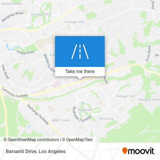 Mapa de Barsanti Drive
