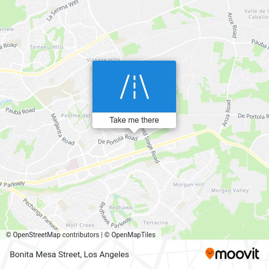 Bonita Mesa Street map