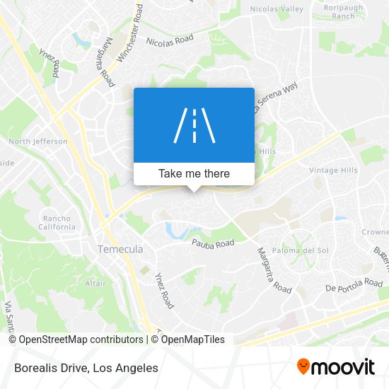 Mapa de Borealis Drive