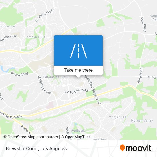 Mapa de Brewster Court