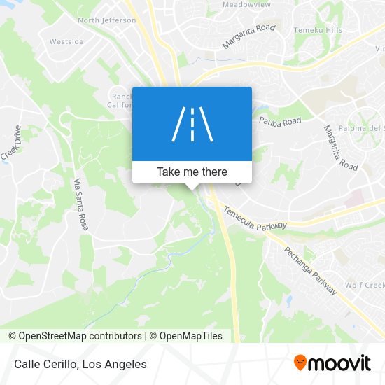 Mapa de Calle Cerillo