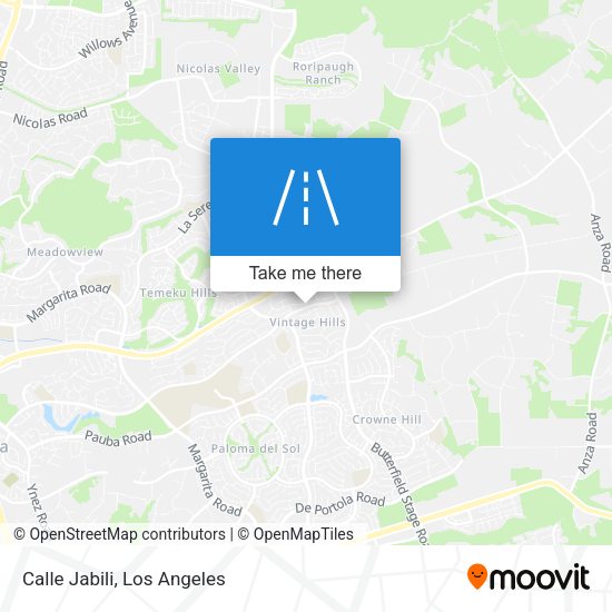 Mapa de Calle Jabili