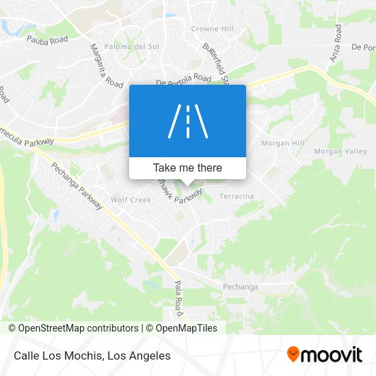 Calle Los Mochis map