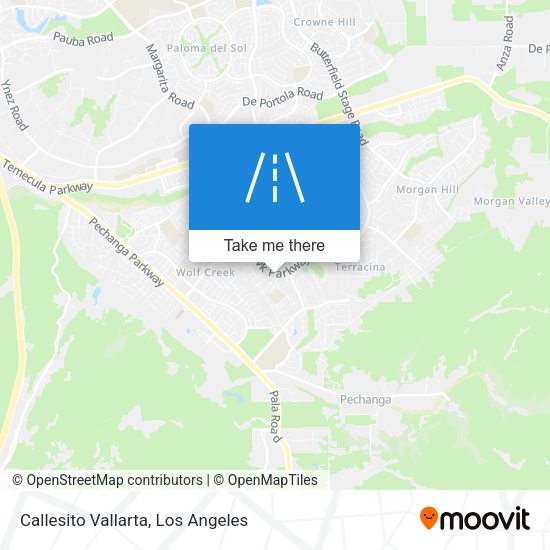 Callesito Vallarta map