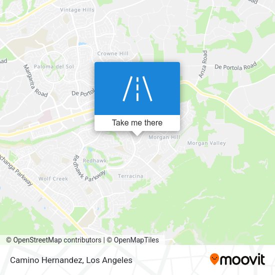 Camino Hernandez map