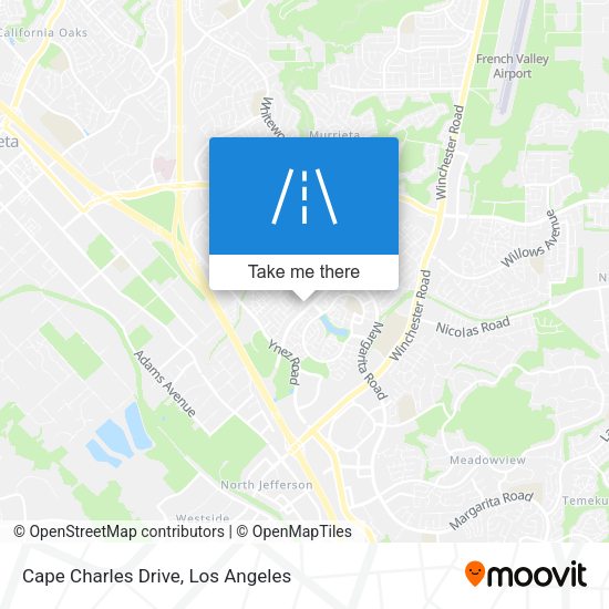 Cape Charles Drive map