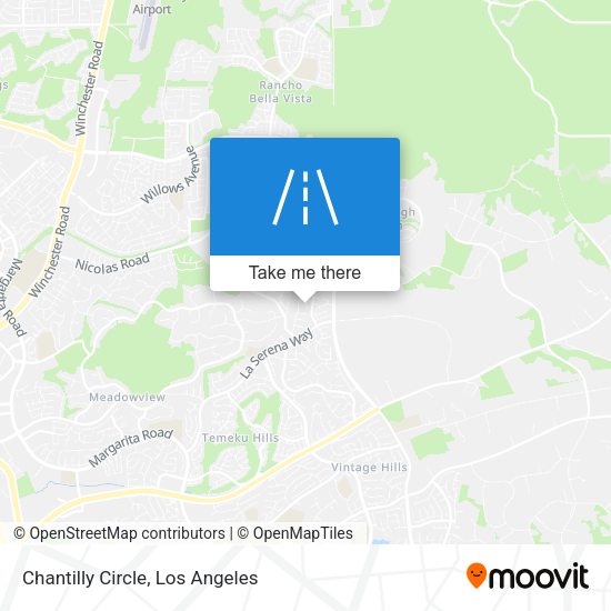 Mapa de Chantilly Circle