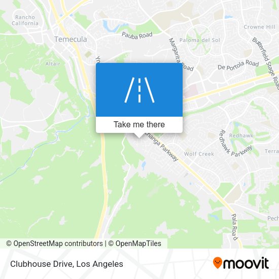 Mapa de Clubhouse Drive
