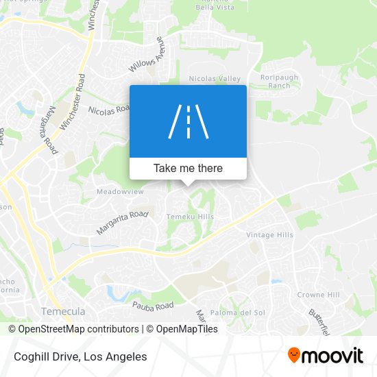 Coghill Drive map