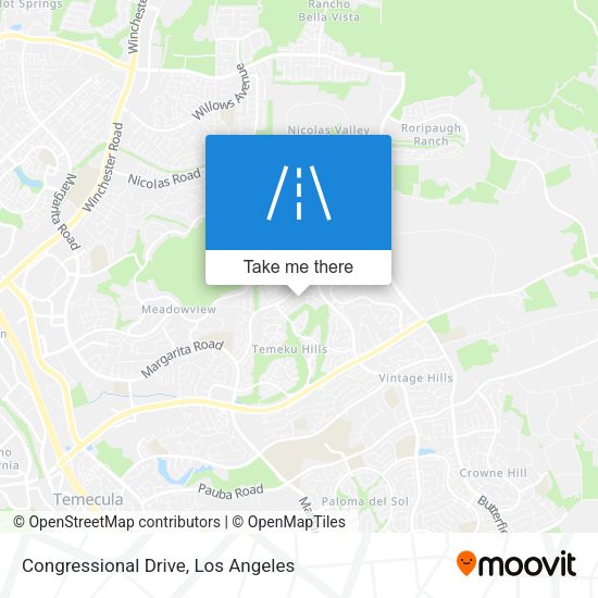 Congressional Drive map