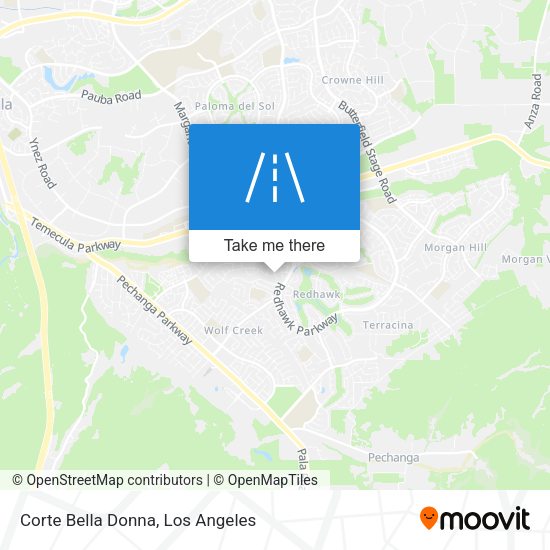 Mapa de Corte Bella Donna