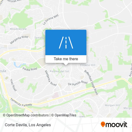 Mapa de Corte Davila